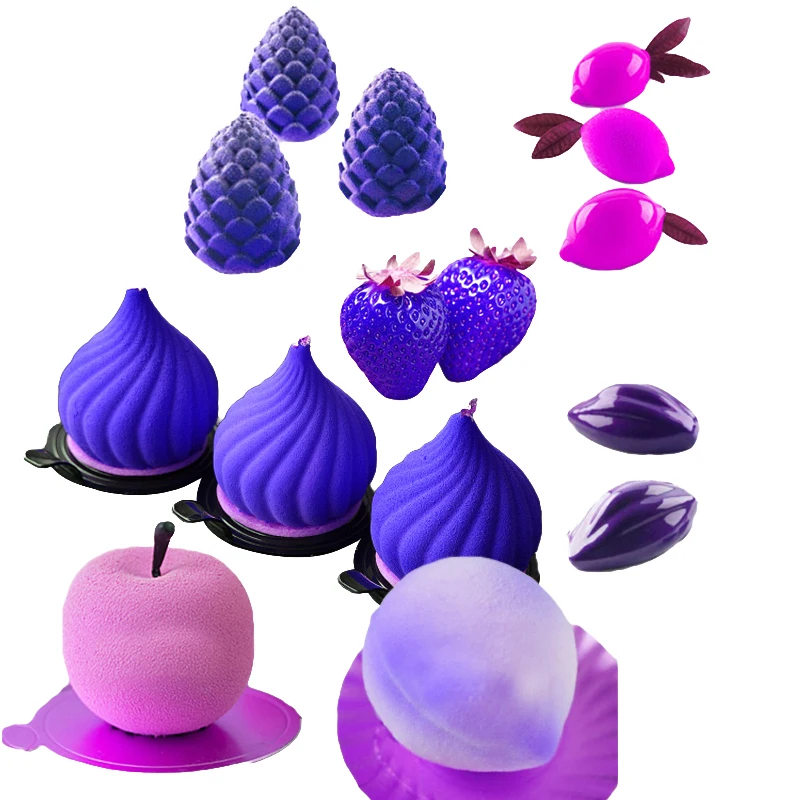 Форма для выпечки из фруктов и муссов 28 видов инструмент декорирования десертов