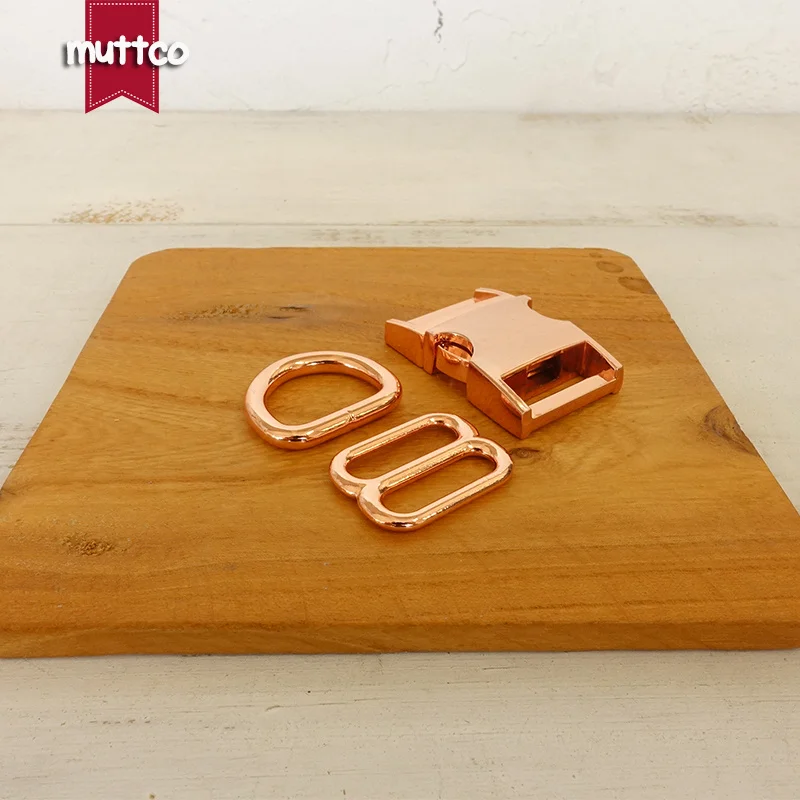 (Металлическая пряжка + Регулируемая D образное кольцо) Аксессуары для ошейника