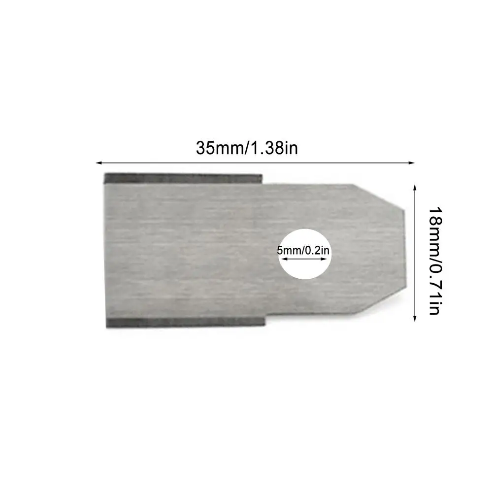 Stainless Steel Mowing Blade 30 Pack Robotic Mower Blades 0.6mm With Screws For Husqvarna Automower 35X18X0.6mm #WO | Инструменты