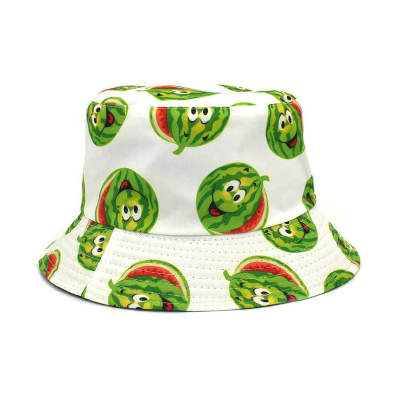 

FUODRAO New Women Original Print Bucket Hat Spring Casual Basin Cap Panama Unisex Outdoor Travel Fisherman Hat M170