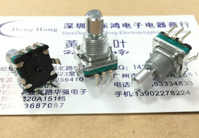

Японский Alps ec11e09244bl переключатель кодировщика 18 позиционирование 9 импульсов 14 мм длина вала