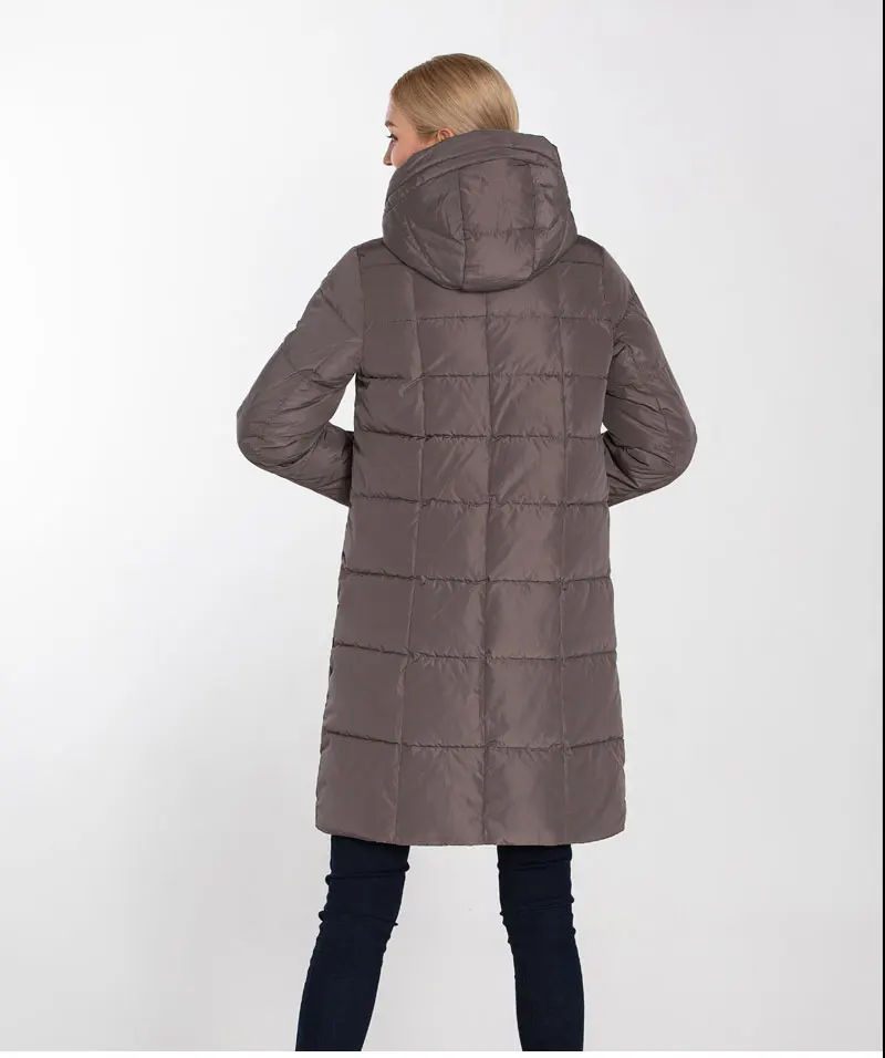 MODERN NEW SAGA Winter Long Coat Women Hooded Warm Long Jacket Women Winter Parka Ladies Coats Overcoat Woman Winter Coat