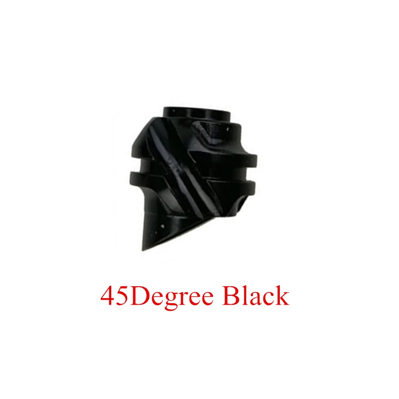 45 Degree Black 45/37 градусов Алюминиевый Открытый прицел корпус Внутренний сердечник осветлитель диафрагма объектив блочный лук открытый стрельба из лука аксессуары - Цвет: 45 Degree Black