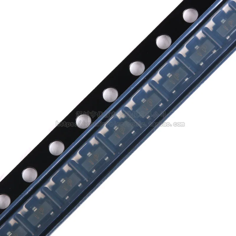 Оригинальный Шелковый экран MMBT2222A 1P SOT 23 NPN 40 в 0.6A SMD транзистор 100