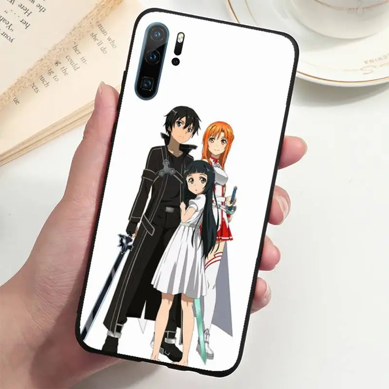 

Sword Art Online SAO Phone Case For Huawei P20 P30 P40 lite Pro P Smart 2019 Mate 10 20 Lite Pro Nova 5t