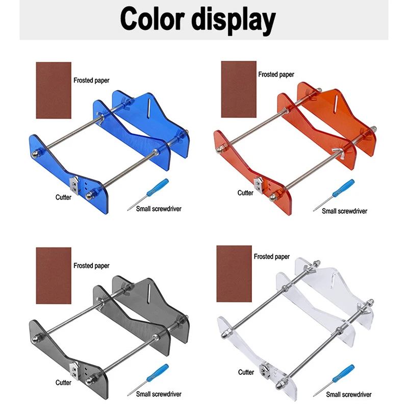 

Glass Bottle Cutter DIY Tool for Cutting Round Bottles Glass Cutter Tool Kit Easy to Set