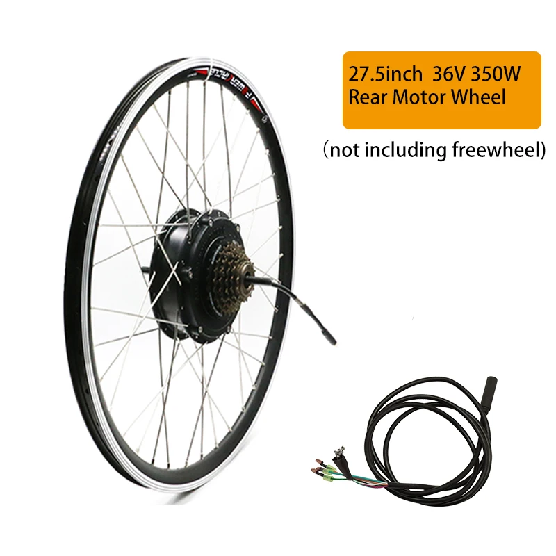 27.5 350W Rear Wheel 36V 250W 350W 500W Front Rear Hub Motor Wheel ebike Motor Kit Electric Bike Conversion Kit without Battery for 20'' 26'' 700C 28" Electric Bicycle eBIKE Conversion Kit Bicicleta Eletrica - Цвет: 27.5 350W Rear Wheel