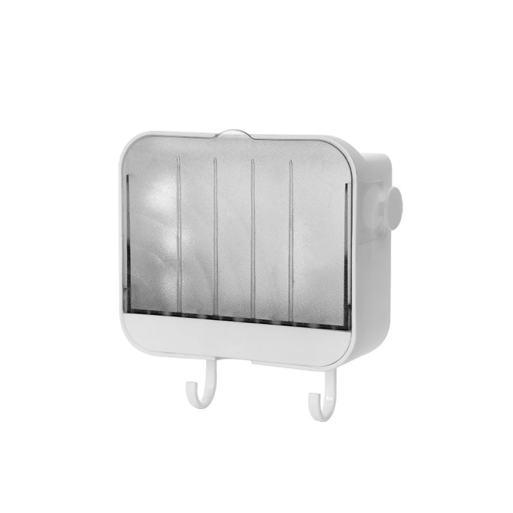 

HPDEAR Traceless Self-Adhesive Wall-Mounted Soap Dish, Splicing Design, Suitable for Kitchen, Bathroom and Toilet