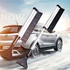 Автомобильный скребок для льда, лопатка для снега, выдвижной инструмент для удаления снега и льда