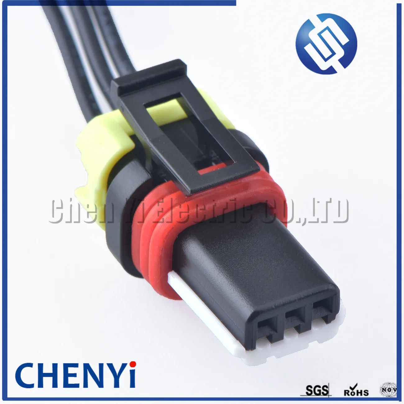 

3 Pin Auto Connector Headlight Cable Socket Light Height Adjustment Motor Plug Wire harness Pigtail For Kia Hyundai 1-936527-2