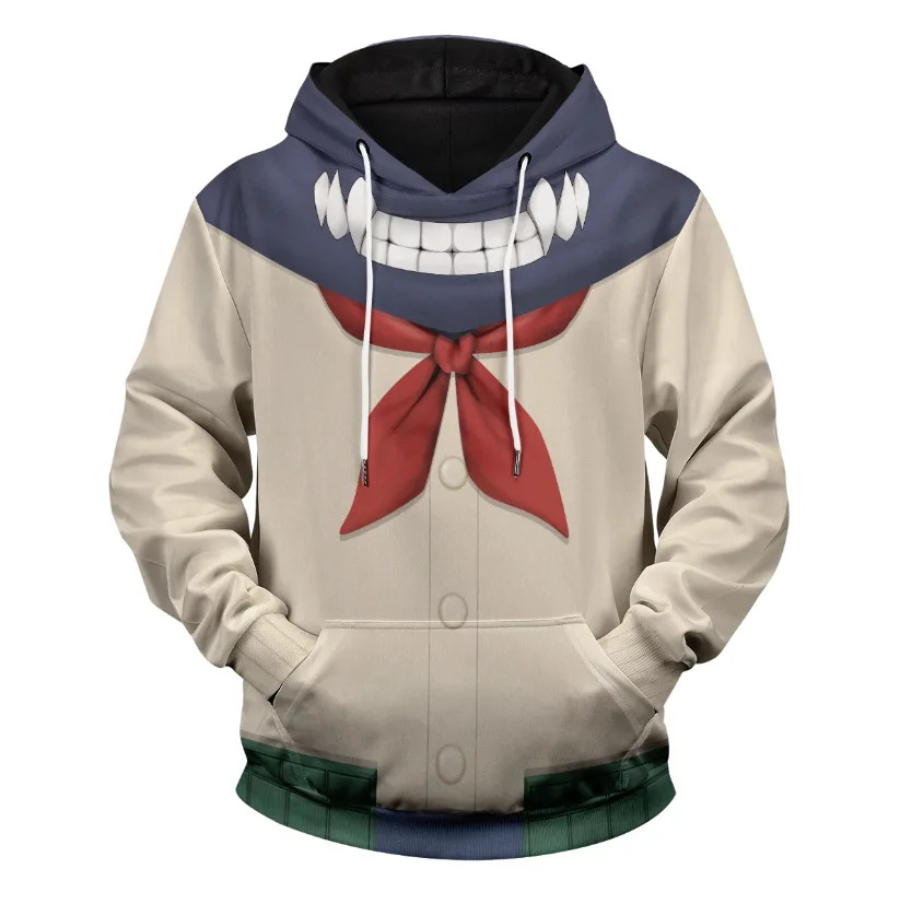 

Anime Cross my body Himiko Toga Cosplay Costme 3D Printed Hoodie Thin My Hero Academia Costume Sportswear Uniforms