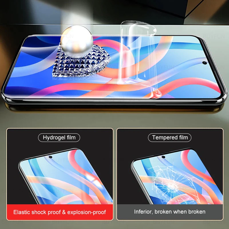 4в1 гидравлическая пленка для Xiaomi POCO M4 Pro 5G poco M3 pro 4g 5g F3 gt X3pro NFC GT Pocophone F1 xiao mi xiaiomi