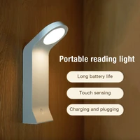 usb rechargeable led night lights creative touch childrens student reading table lamp wall mounted dimmable bedroom night lamp