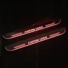 Дно отделка педаль светодиодный автомобильный светильник порога Накладка путь динамический поток Добро пожаловать лампы для автомобилей BMW F10 F18 5 серии 2010 - 2015