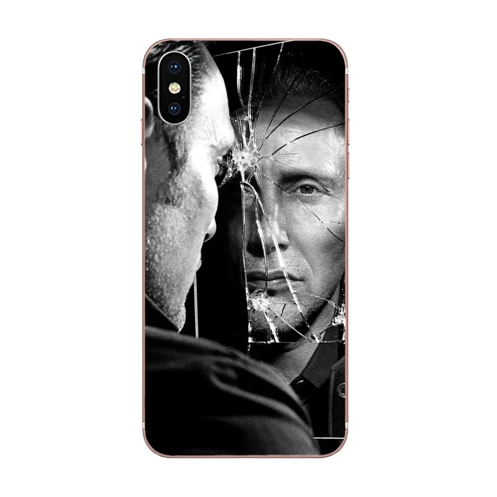 Кожаный чехол для телефона Mads Миккельсен сексуальный человек Apple iPhone 4 4s 5 5C 5S SE 6 6S 7