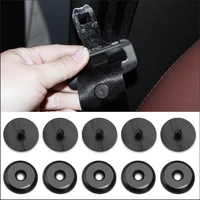 10sets car safety seat belt spacing limit buckle clip for mercedes w203 w204 bmw e39 e36 e90 f30 f10 volvo xc60 xc90 alfa romeo