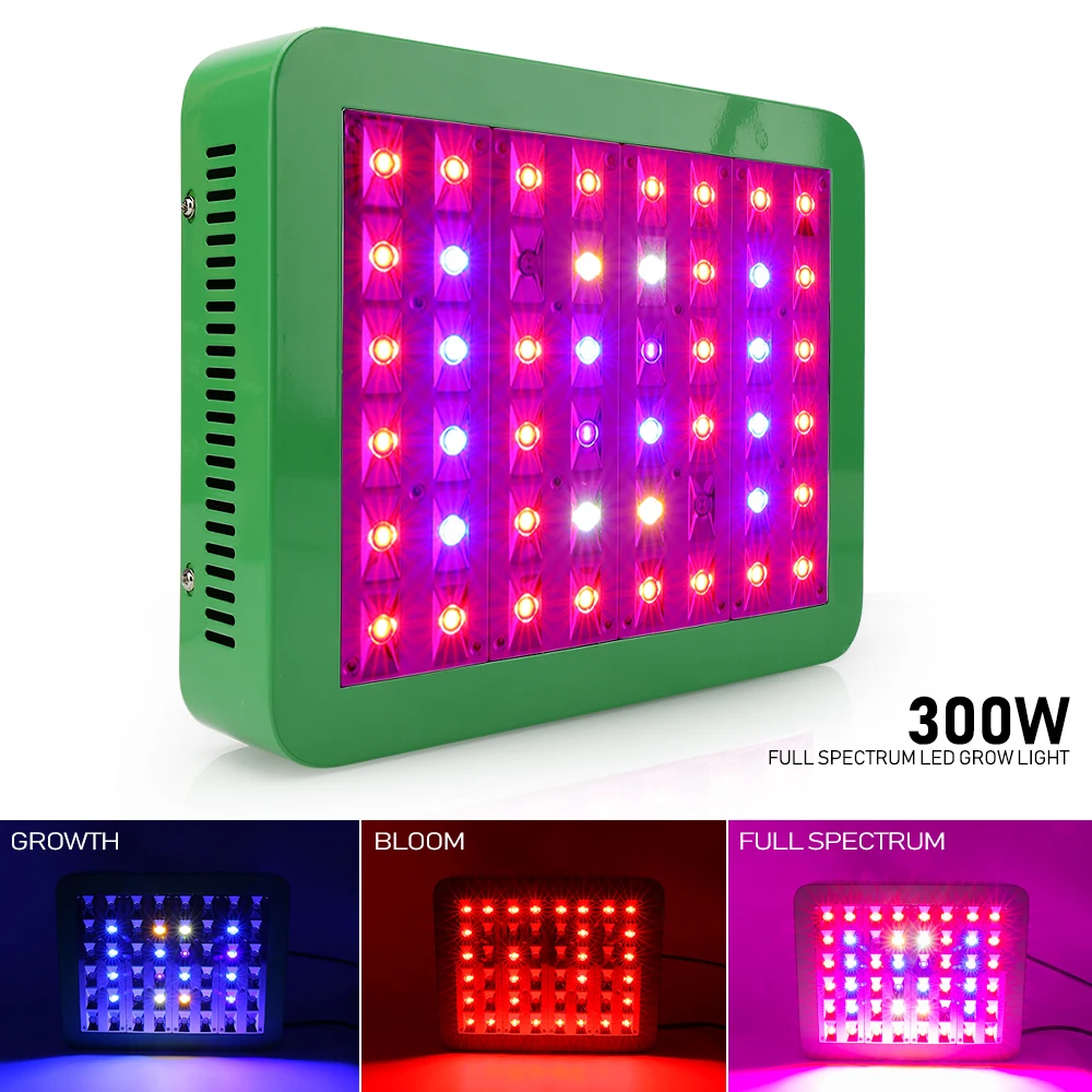 

300W 600W 1200W 1800W Full Spectrum LED Grow Light VEG BLOOM High Power Dual Chip Separate Control Phyto Lamp