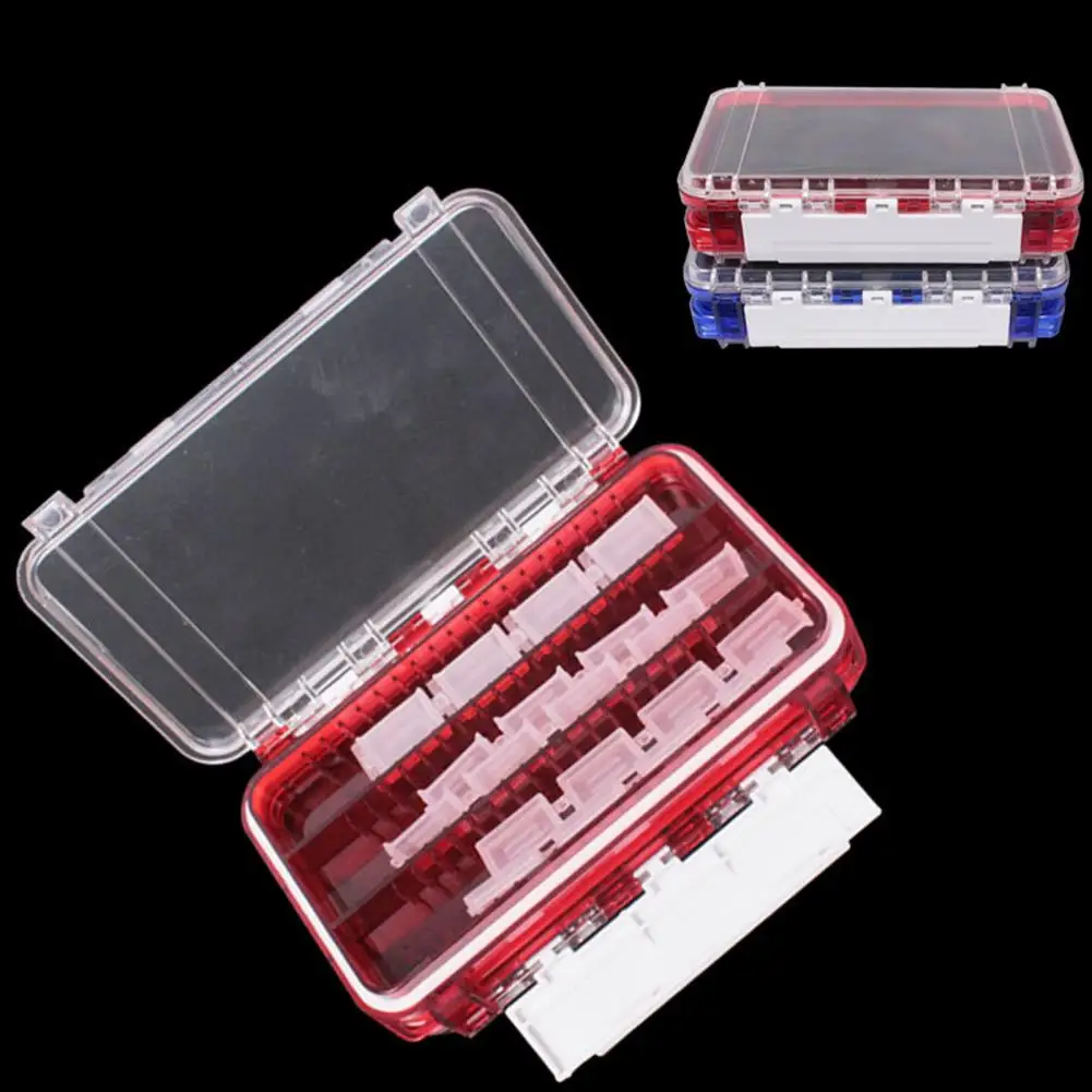 Fishing Lures Box Memory Foam Design Waterproof EVA Adjustable Container for | Tackle Boxes