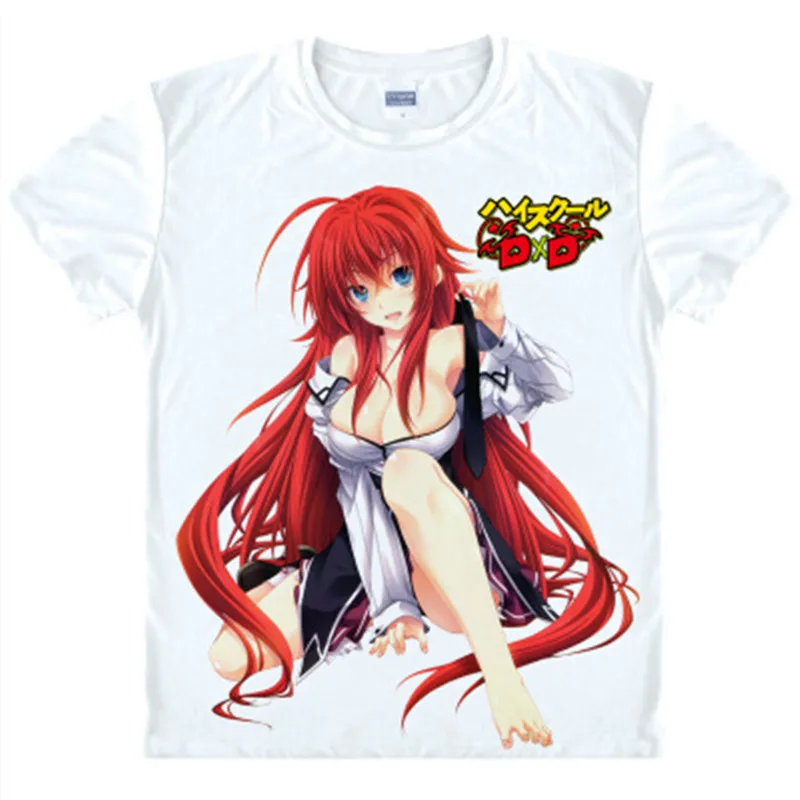 Уникальная аниме футболка с 3d принтом для старшей школы DxD Issei Hyodo Rias High School