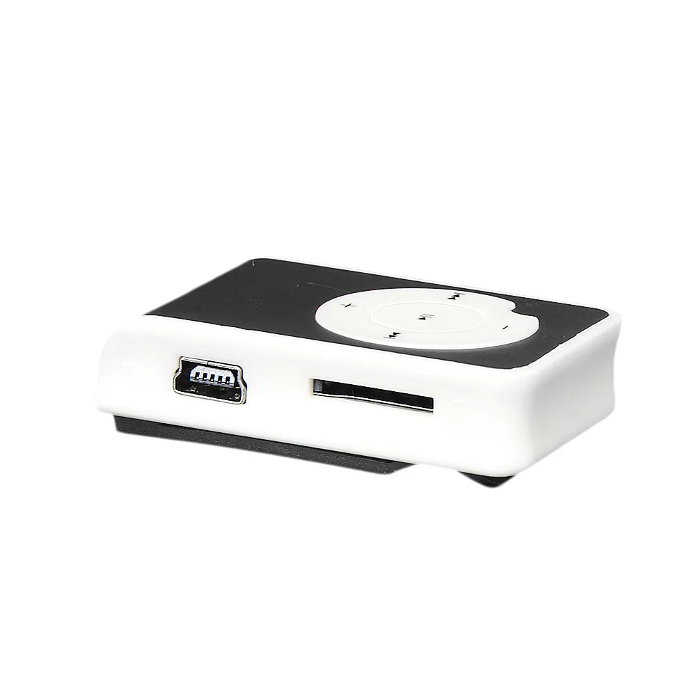 Металлический USB MP3-плеер с мини-зажимом поддержка Micro SD TF карты музыкальные