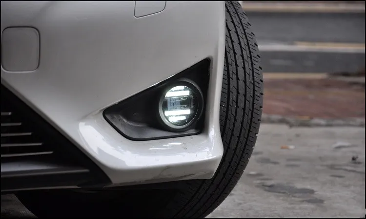 

Osmrk led fog lamp + led daytime running light assembly for ford explorer