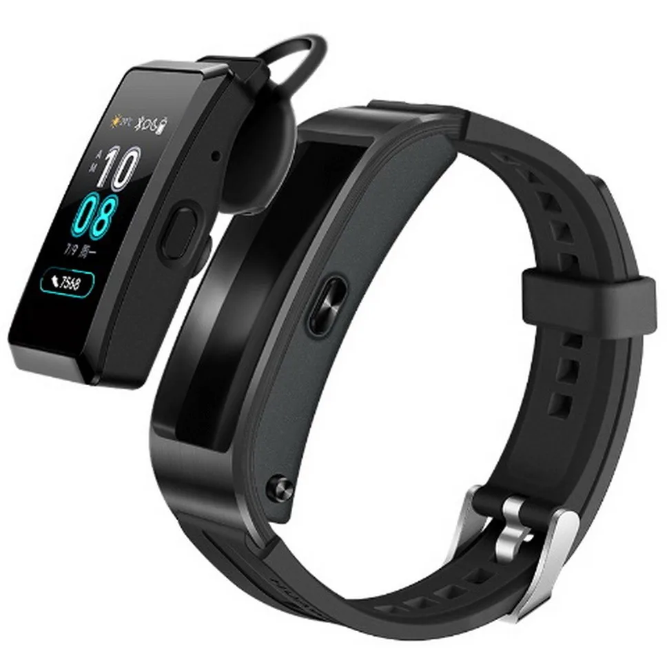 Huawei talkband B5Fitness Tracke Smart Band светодиодный экран вызова громкой связи Поддержка гарнитуры функция-Черная спортивная версия