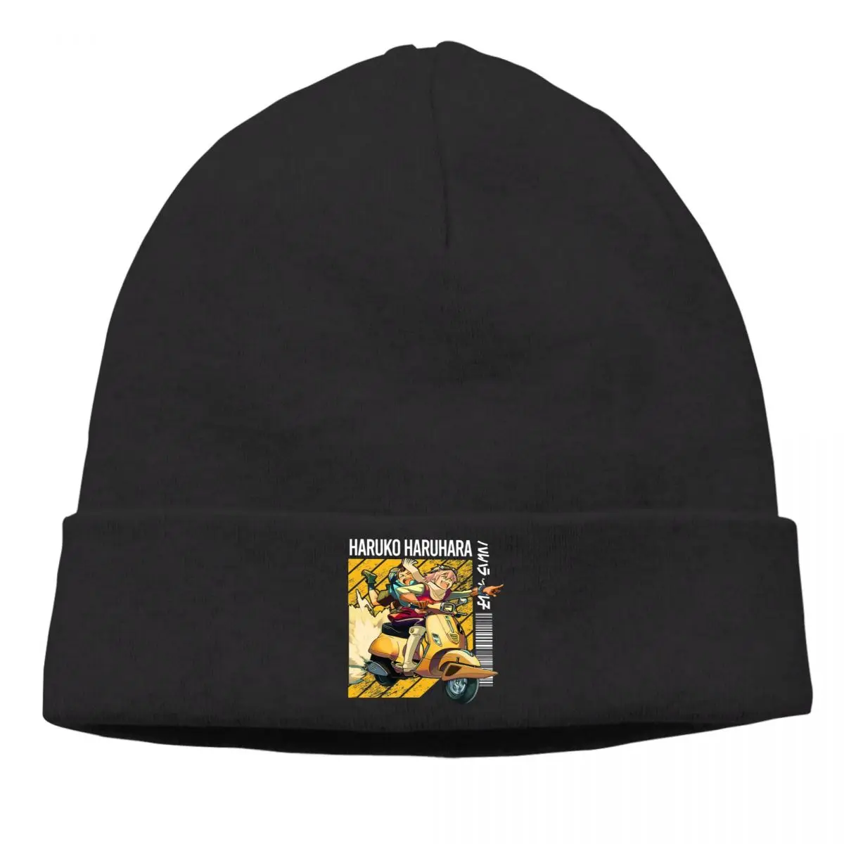 

Scooter Classic Bonnet Homme Fashion Knitting Hat Fooly Cooly Jun Mizuki Fantasy Anime Skullies Beanies Caps Creative Fabric Hat