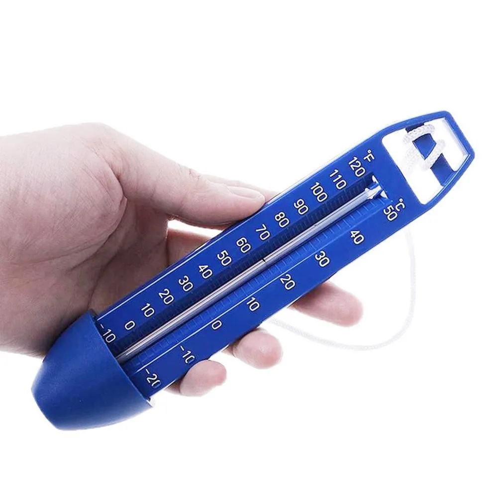 

1Pcs Portable ABS Water Temperature Measuring Swimming Swimming Thermometer Size Floating Pool S/M Practical Multi-function S4N8