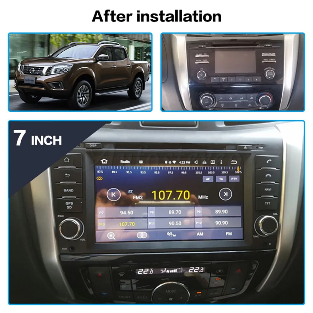 Android10 PX5/6 DSP автомобиля gps-навигация dvd-плеер радио для NISSAN NP300 Navara Terra головное