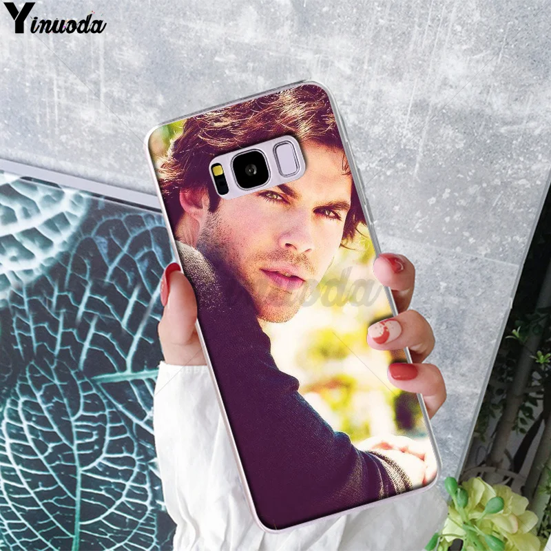 Yinuoda The Vampire Diaries Ian Somerhalder Design Phone Cover for Samsung S9 plus S10 S6 S6edge S10plus S7 S7edge S8 S8plus | Мобильные
