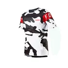 Рубашка мужская с коротким рукавом, горнолыжная кофта с принтом лисы для езды на горном велосипеде, езды по бездорожью, мотоциклетная майка, спортивная одежда для мотокросса, 2021