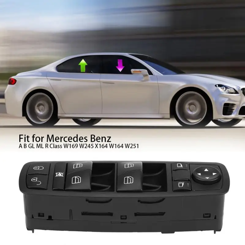 Мастер стеклоподъемника с левым рулем 1698206610 для Mercedes Benz A B GL ML R Class W169 W245 X164 W164 W251 |