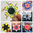 3D бегущий Спиннер Pokemon Pikachu, мультяшное аниме среди нас, Спиннер оборотня, декомпрессионная игрушка для пальцев, динамические изменения