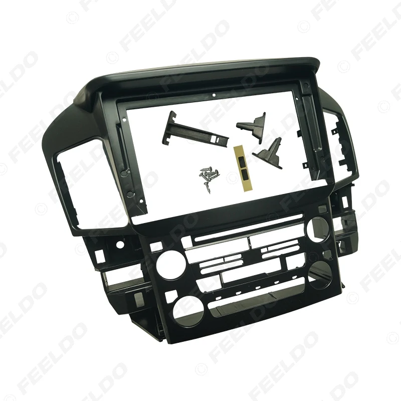 Рамка для лицевой панели автомобильной аудиосистемы 2DIN FEELDO Toyota Harrier 1997 9-дюймовый