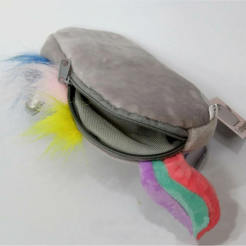 Чехол карандаш с мультяшным котом для девочек Kawai Большой Вместительный плюшевый