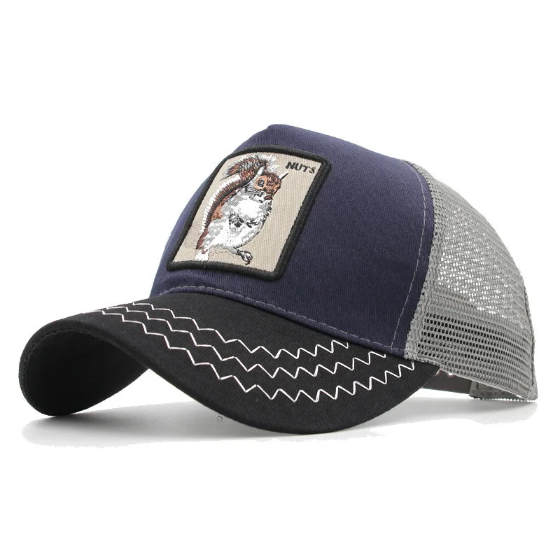 Новинка, бейсболки с вышивкой животных, gorra gallo, мужские, дышащие, сетчатые, Снэпбэк кепки, солнцезащитные кепки для женщин, Кепка в стиле хип-хоп