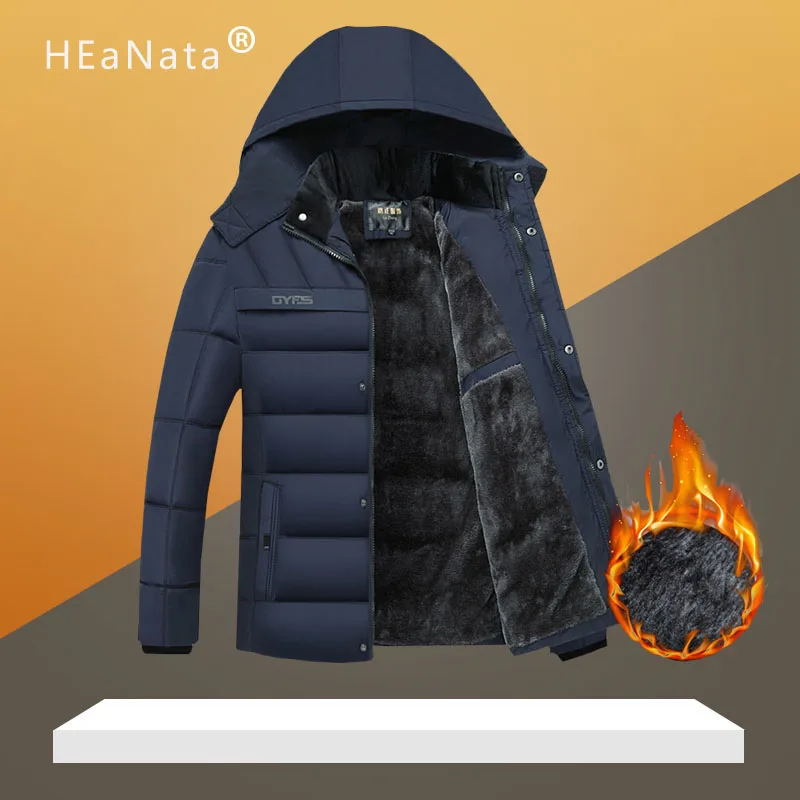 Мужской зимний пуховик с начесом одежда хлопковой подкладкой оптовая продажа