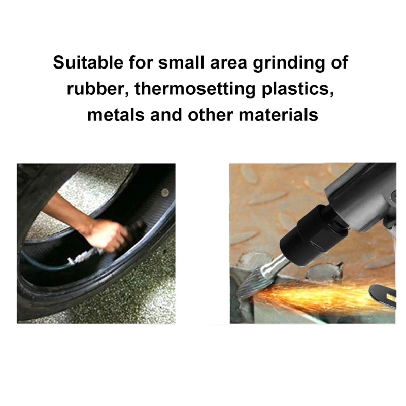 

1/4 inch Air Angle Die Grinder 90 Degree Pneumatic Grinding Machine Cut Off Polisher Mill Engraving Tools Set With Spanner Wrenc