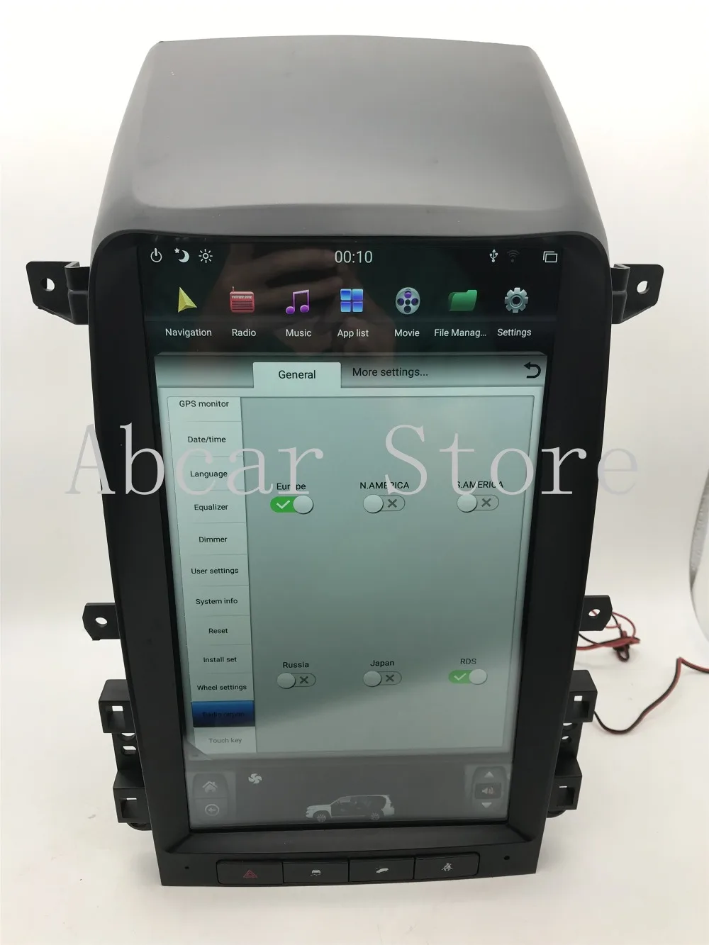 13,6 ''Tesla стиль Android 8,1 PX6 HDMI Автомобильный dvd-плеер gps навигация для Chevrolet Captiva 2007 2008 2009 2010 2011 2012 радио