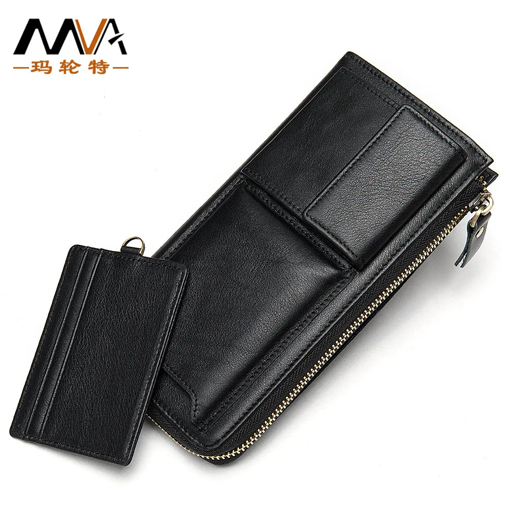 Men's Clutch Bag Simple Men's Long Clutch Multi-function Zipper Wallet Casual Large-capacity Card Slot Coin Purse
