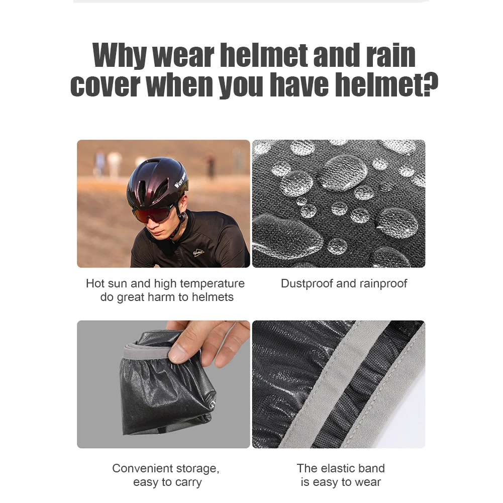 

Mountain Bicycle Reflective Portable Helmet Cover Waterproof Polyester Fiber TPU Skateboard Skate Stunt Scooter Helmet