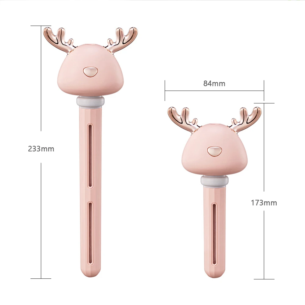 Мини увлажнитель воздуха с изображением северного оленя ультразвуковой тихий