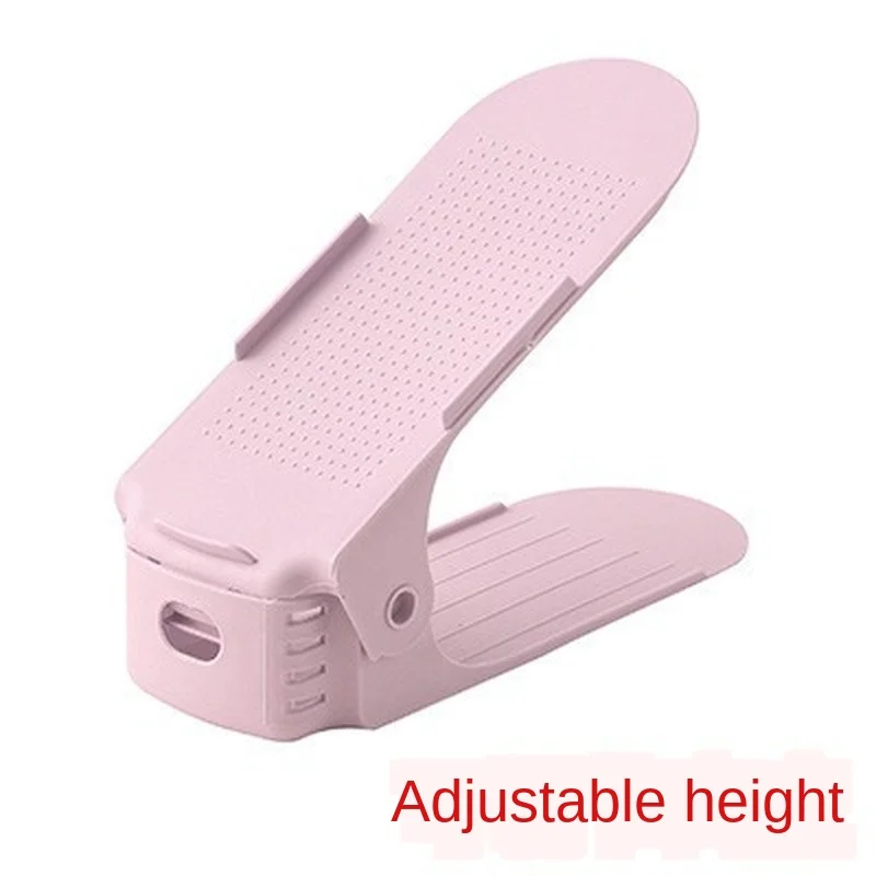 10 шт толстый цельный регулируемый стеллаж хранение обуви Простой пластиковый