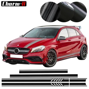 Наклейки на крышу автомобиля Mercedes Benz W176 A Class A45 AMG A200 A180- 4 цвета