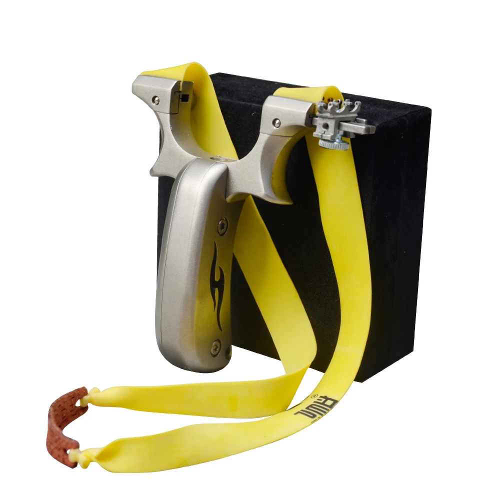 D & Q Профессиональный Мощная Рогатка катапульта для охоты на открытом воздухе