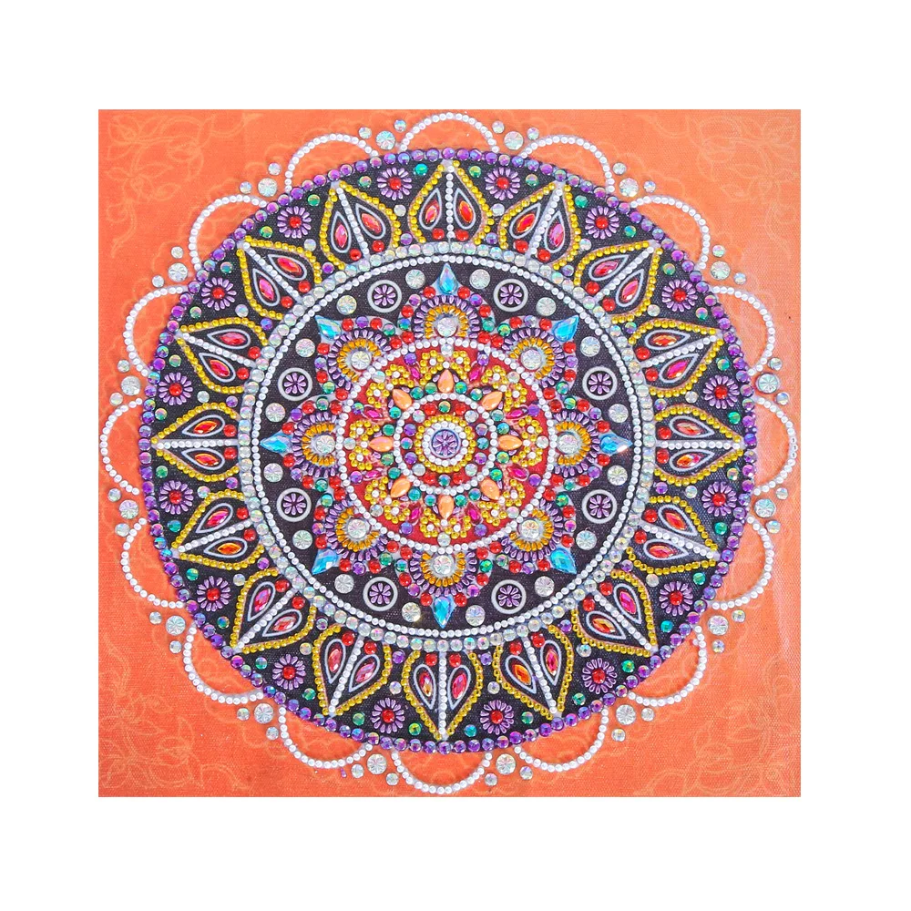 5D алмазная картина особой формы Мандала Цветочная паста вышивка Стразы сделай