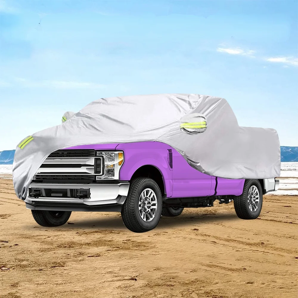 

Truck Cover All Season Car Cover for Pickup Truck Against Dust Debris Windproof UV Protection