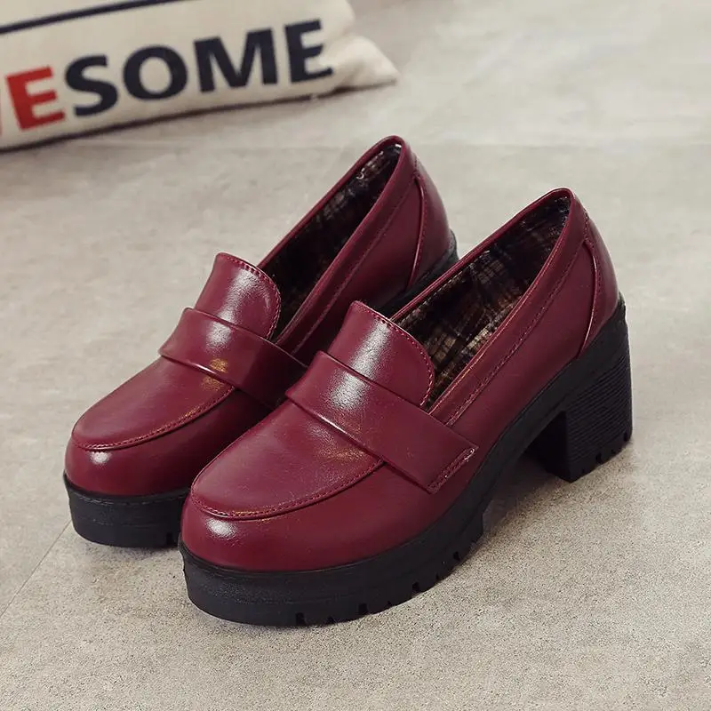 

Unisex Lolita Girls Student Maid Shoes Costumes & Accessories Daily Casual Uniform Shoes