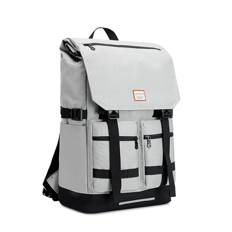 Zebella Men Backpack Travel 40L Large Capacity 17 Inch Laptop Bag Shoes Bags For School Black Bagpack Rucksack 3 Shapes | Багаж и сумки