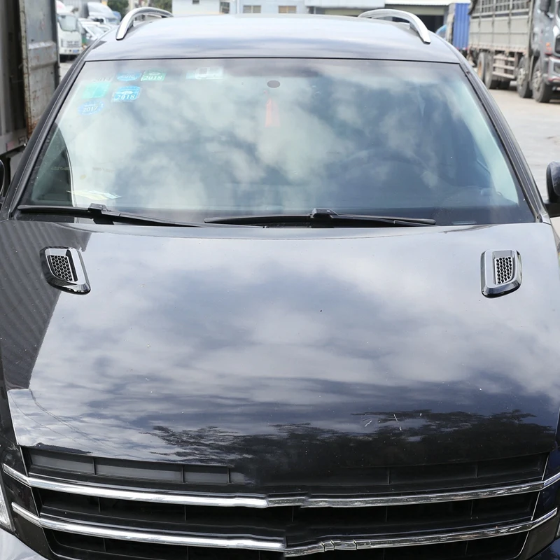 

Universal ABS Car Hood Air Vent Decorative Cover Trim Bonnet Vent Flow Fender Car Styling Sticker
